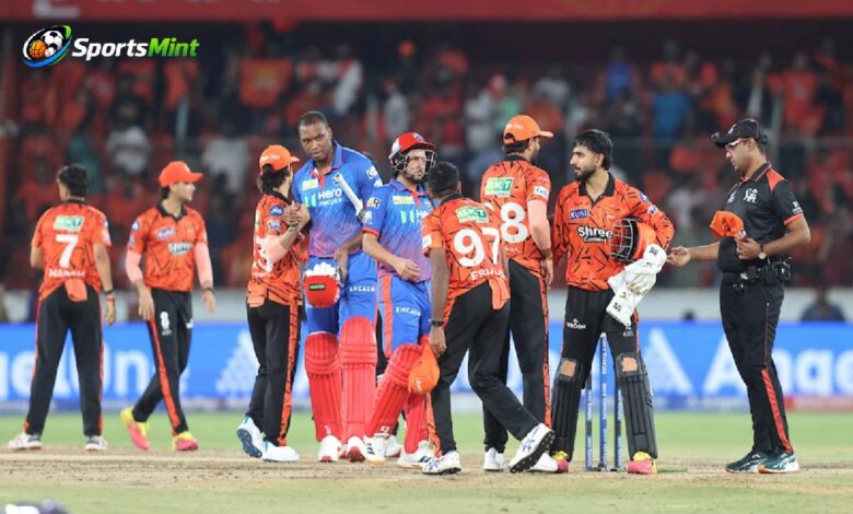 Delhi Capitals vs Sunrisers Hyderabad Match Timeline