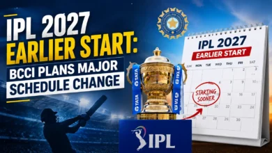 Cricketers playing an IPL match under challenging hot weather conditions