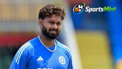 Rishabh Pant during a cricket match representing India