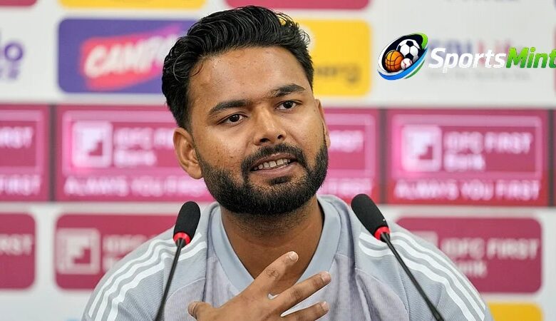 Rishabh Pant celebrating a Test century for India
