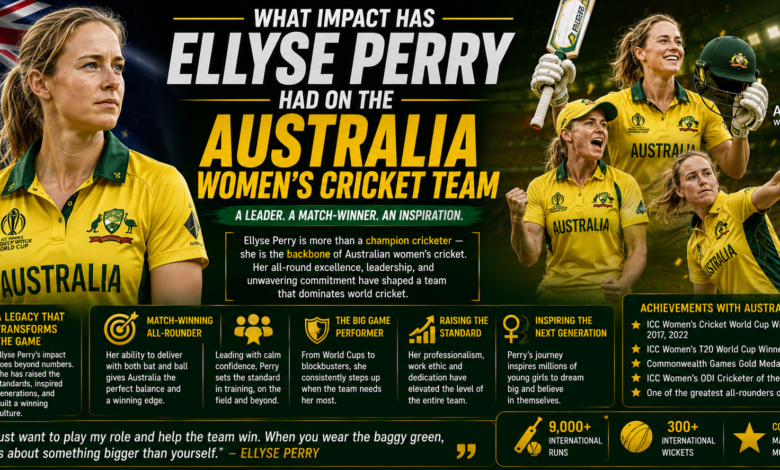 Australian all-rounder Ellyse Perry celebrates a key wicket while representing Australia, highlighting her immense contribution to the team's success across all formats.