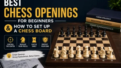 Best chess openings for beginners with correct chess board setup