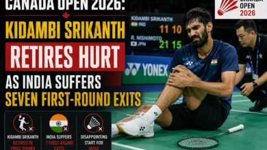 Canada Open 2026: Kidambi Srikanth Retires as India Suffers Seven First-Round Exits