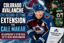 Cale Makar Extension Talks: Avalanche Weigh Record Deal Using Kaprizov's $17M as Benchmark