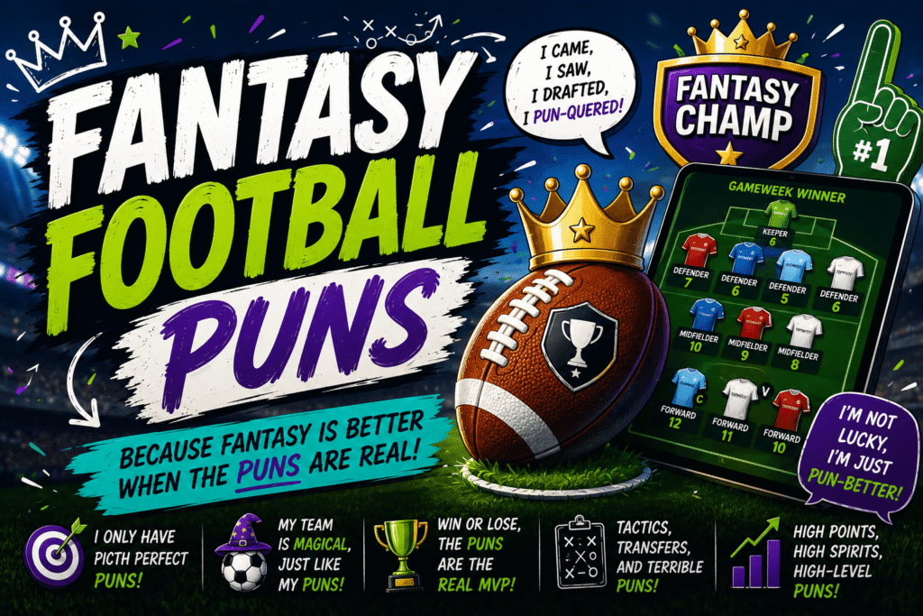 Funny Football Puns