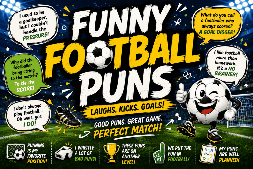 Funny Football Puns