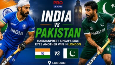 India vs Pakistan FIH Pro League Clash Set for London