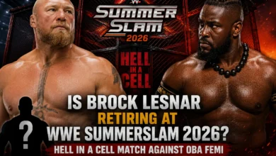 Brock Lesnar vs. Oba Femi: Hell in a Cell Match Sparks Retirement Speculation