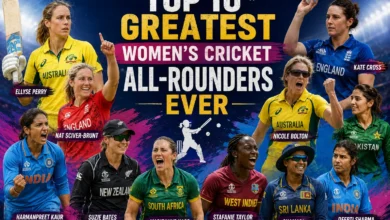 The greatest women's cricket all-rounders in history featuring legendary batters and bowlers.