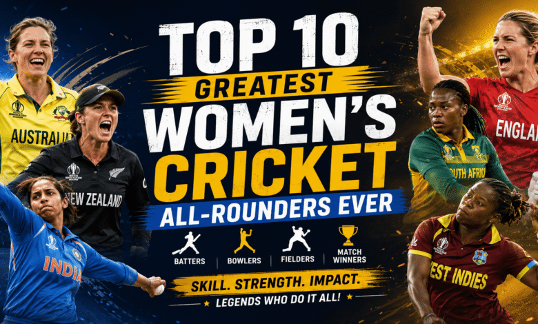 Top 10 Greatest Women's Cricket All-Rounders Ever
