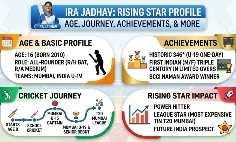Ira Jadhav Age, Cricket Journey, Achievements & Rising Star Profile